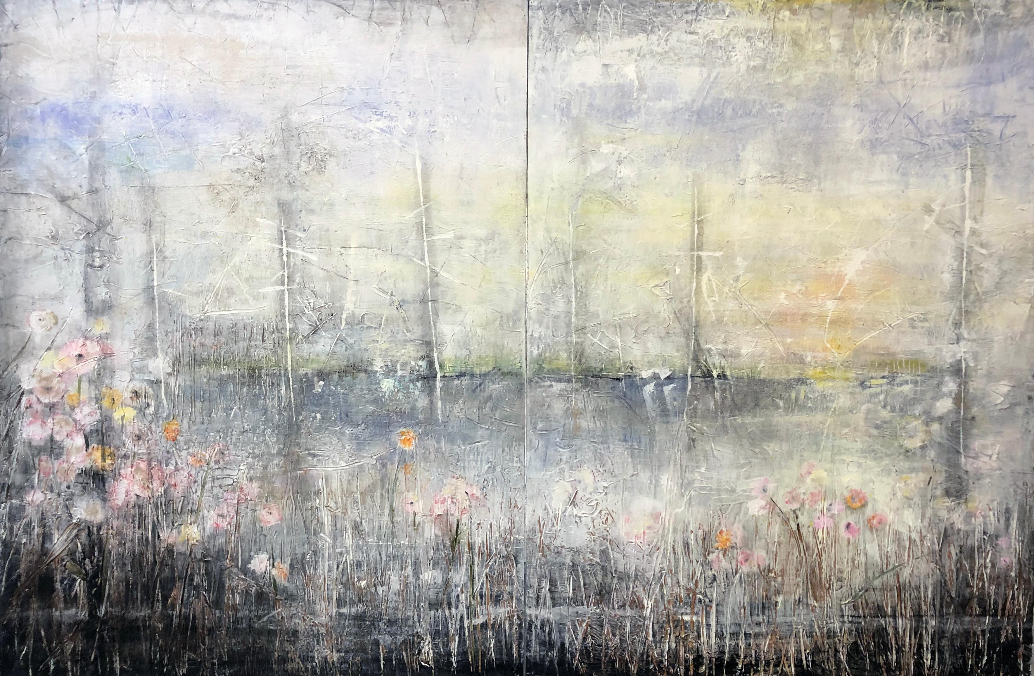 Susan Woldman - Windmills, Painting 2019
