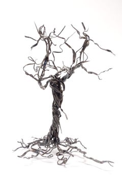 Triad 3 : contemporary steel sculpture and home decor