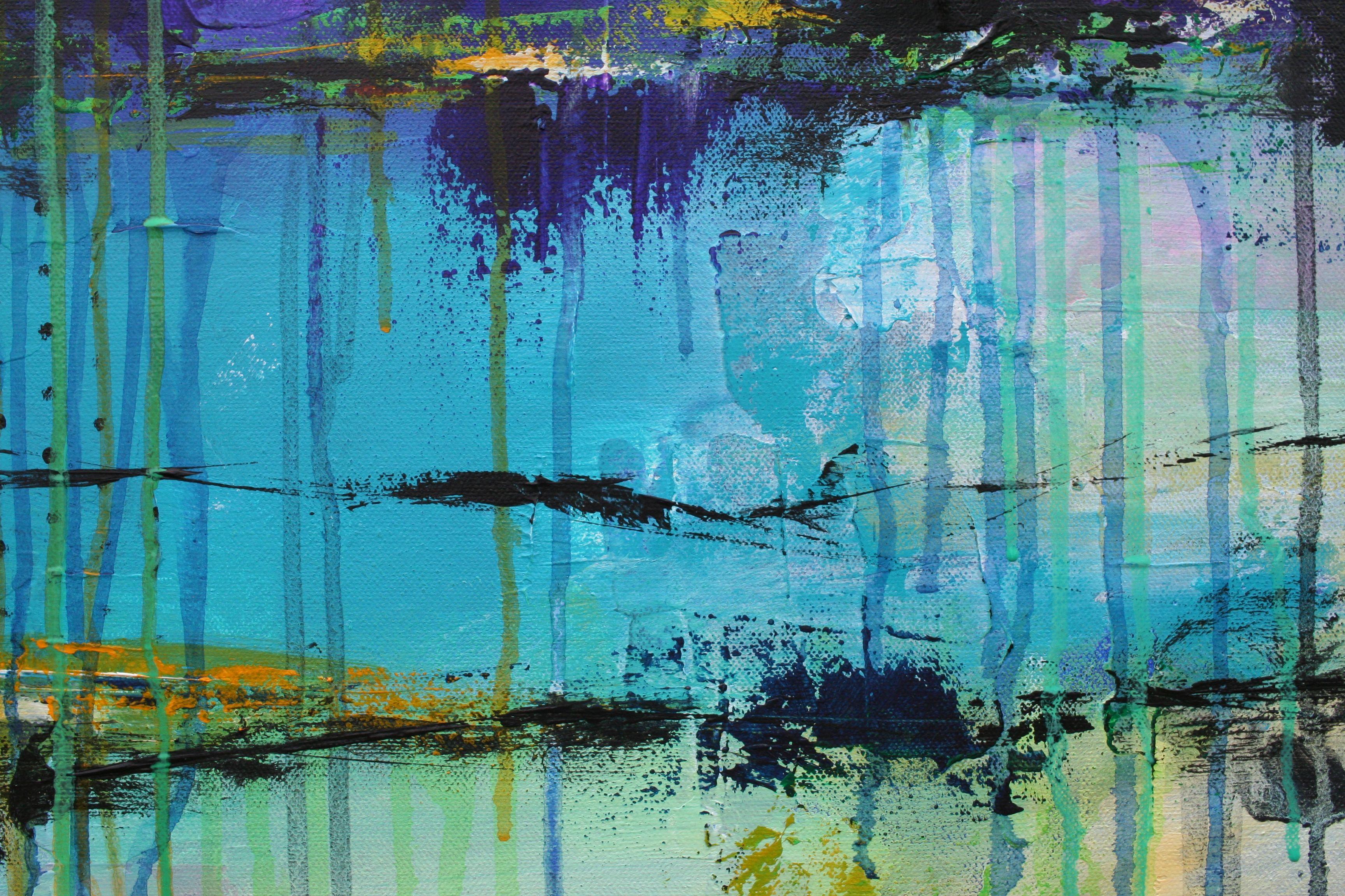 Eternità astratta 60 x 60 cm Pittura astratta, Pittura, Acrilico su tela 1