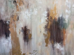 XL Astratto Momenti preziosi I 80cm x 60cm, Pittura, Acrilico su tela