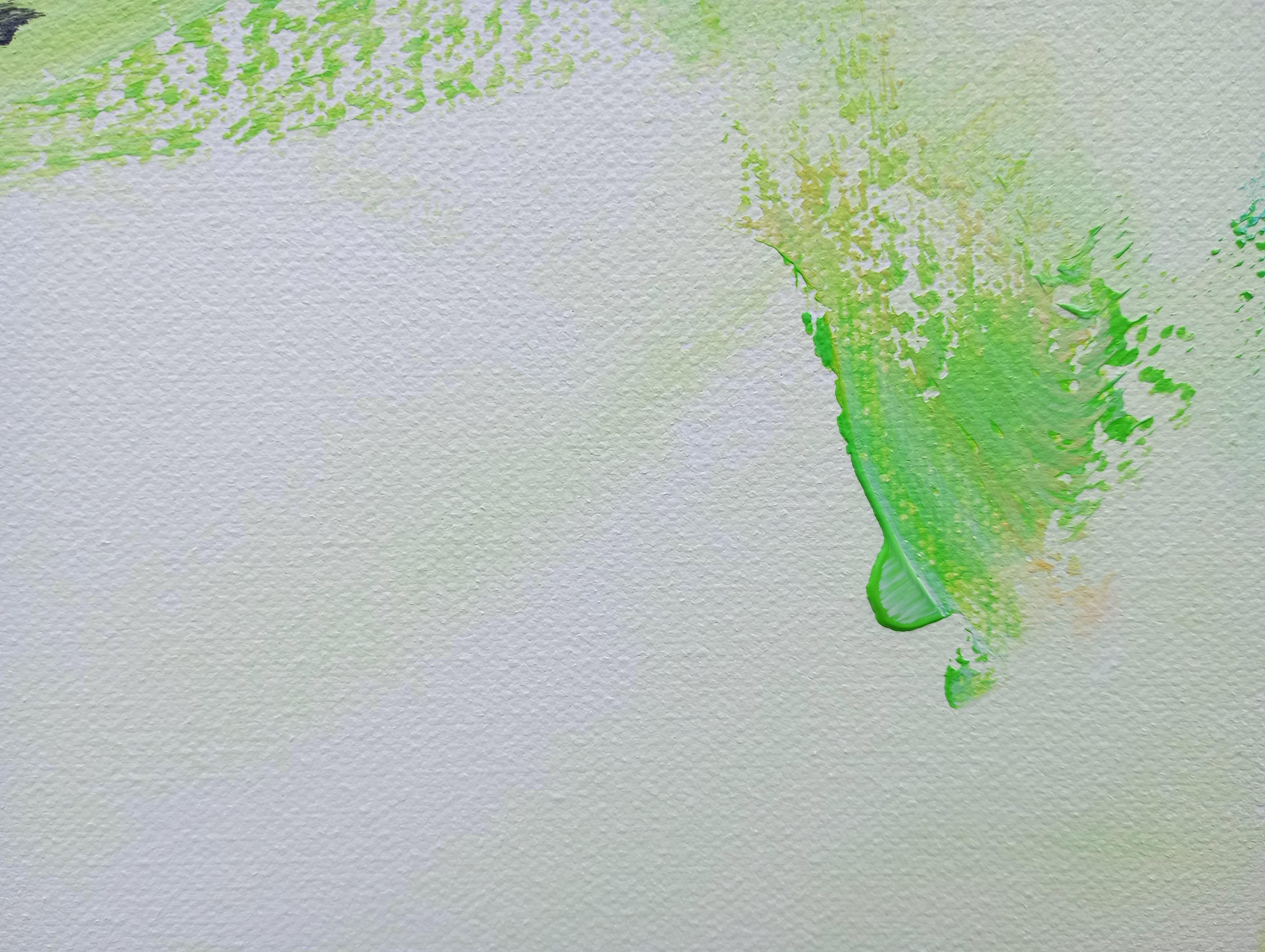 XXL Astratto Finché non brilli 100 x 100 cm, Pittura, Acrilico su tela 1