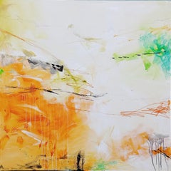XXL Astratto Finché non brilli 100 x 100 cm, Pittura, Acrilico su tela