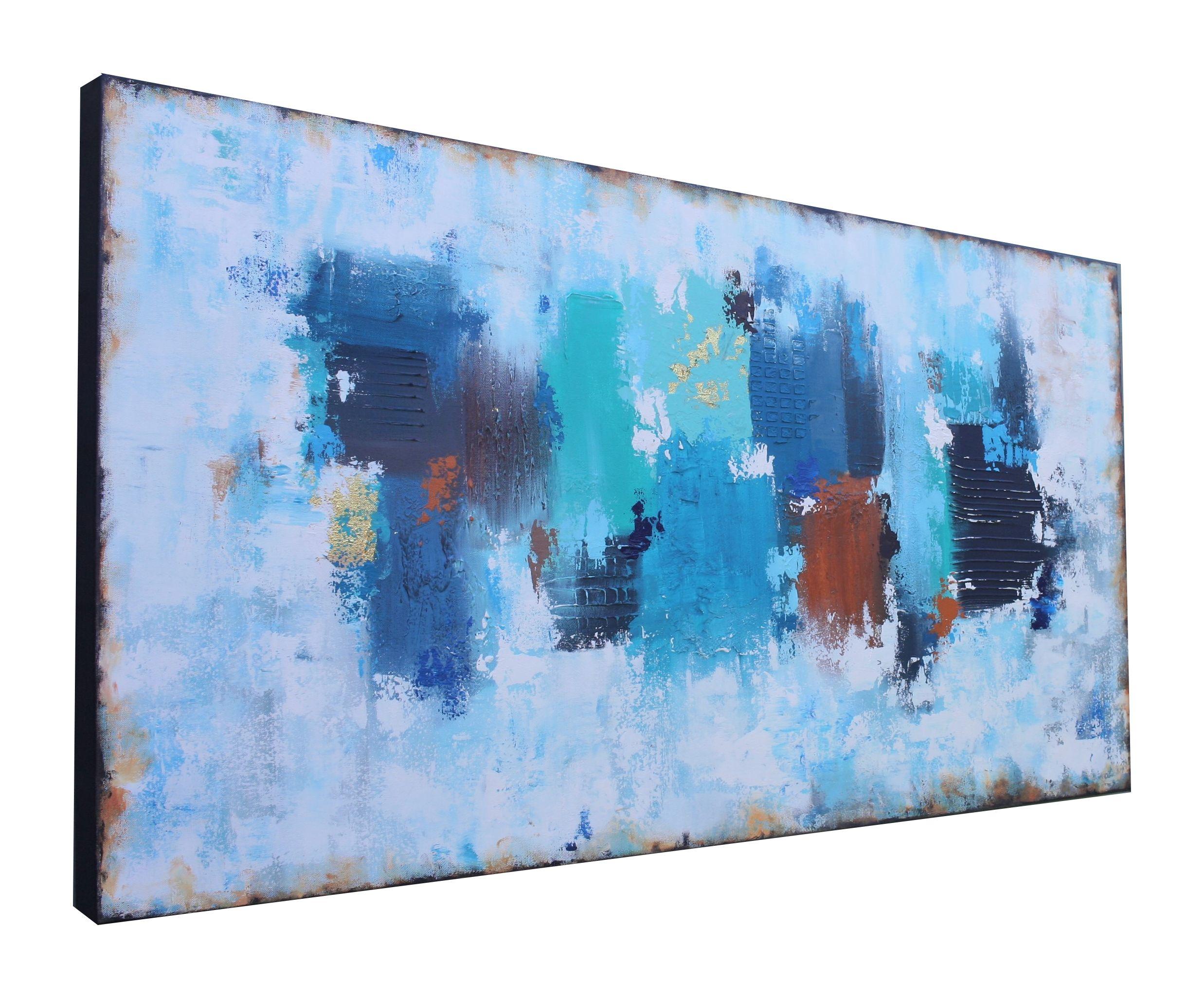 XXXL Astratto Eterno Destino 122 X 61cm Textured, Pittura, Acrilico su tela 1