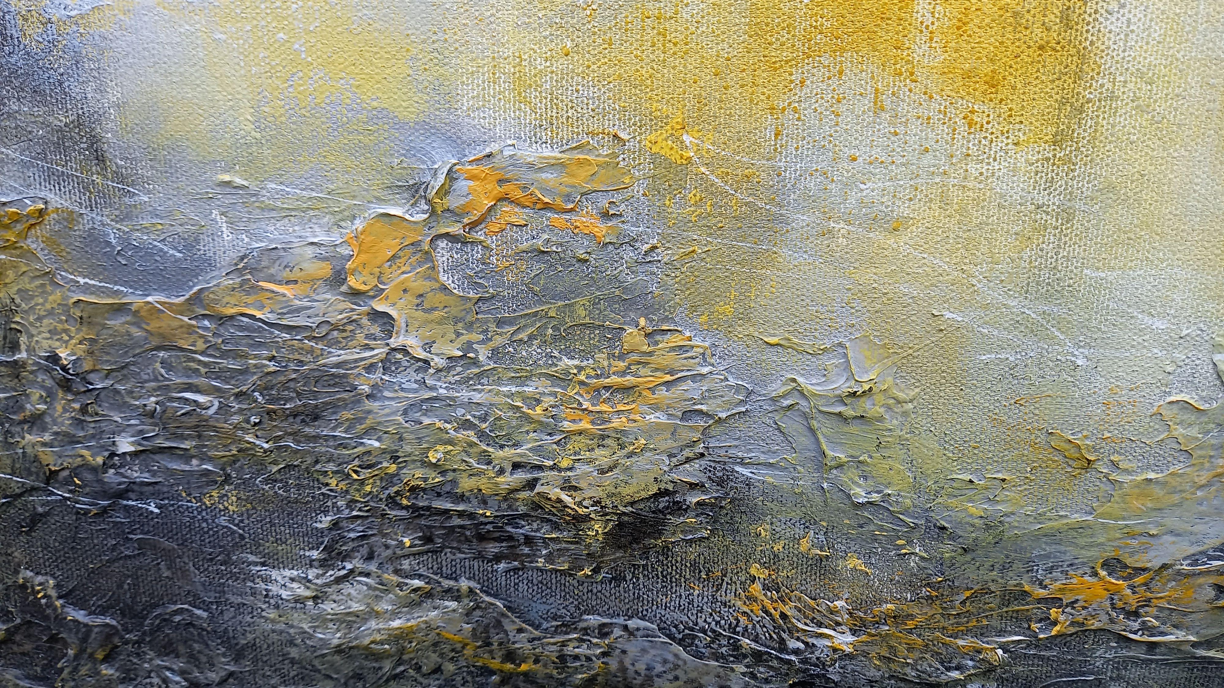 XXXL Camminiamo all'alba 120 x 80 cm, Pittura, Acrilico su tela 2