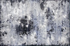 XXXL Monochrome 120 x 80 cm, Painting, Acrylic on Canvas