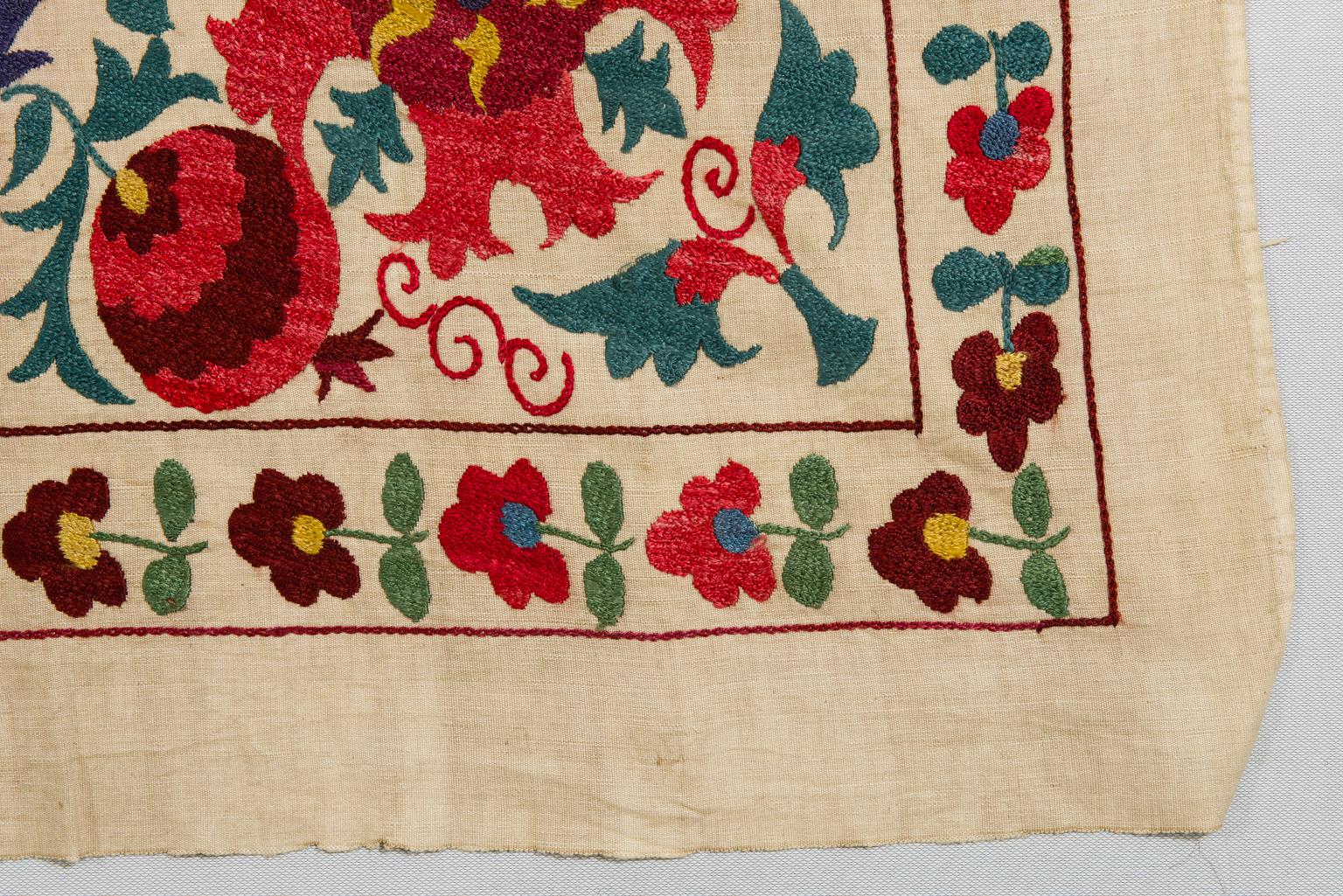 SUSANI Embroidered Tapestry For Sale 2