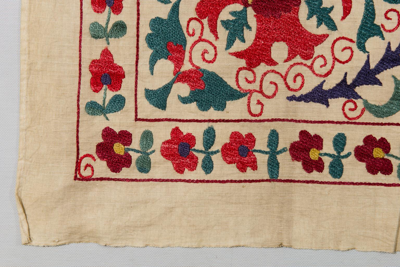 SUSANI Embroidered Tapestry For Sale 3