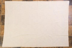 Antique Susani Textile with Pomegranates, Embroidered, Circa 1960