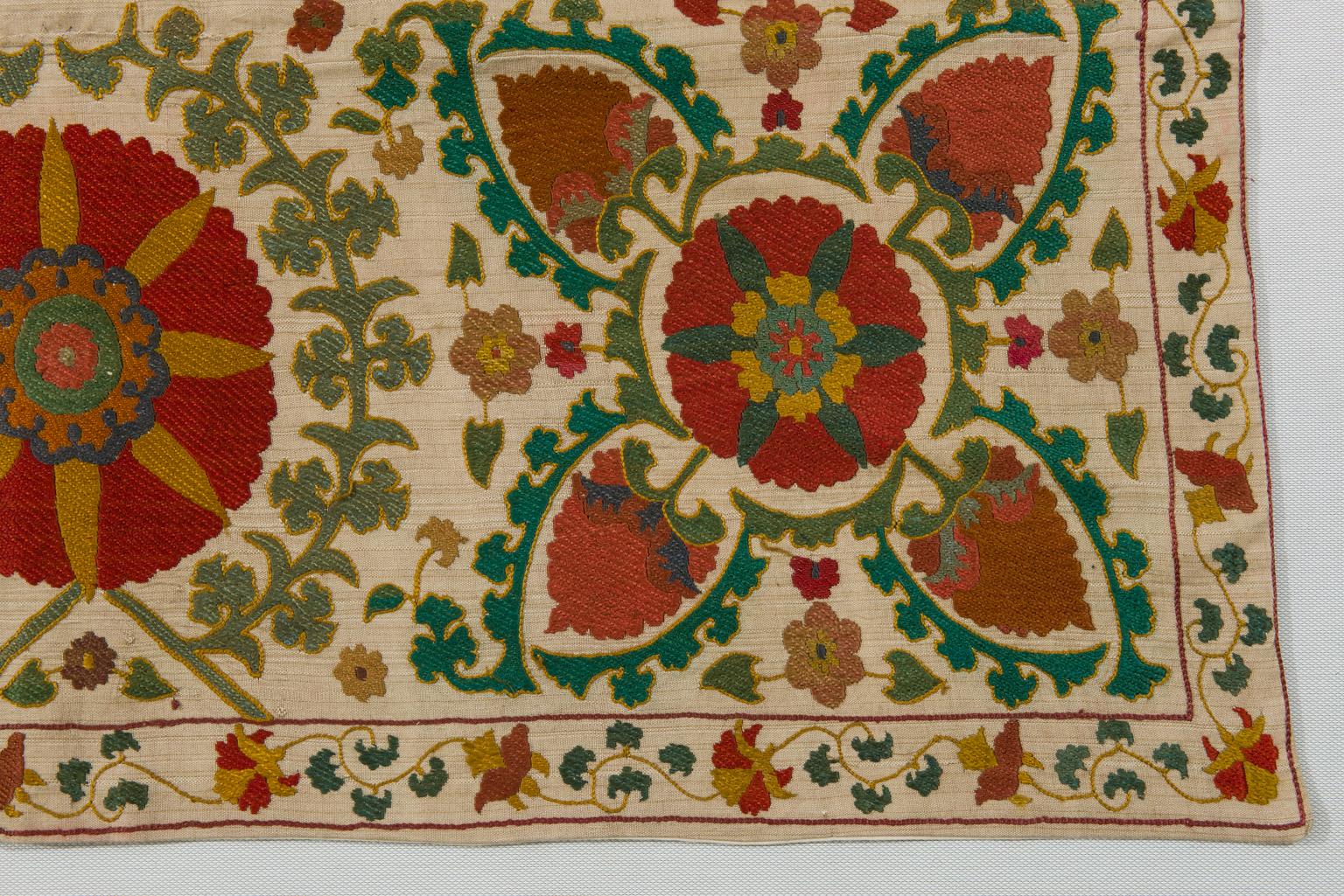 Susani Uzbek Embroidery Tapestry For Sale 5