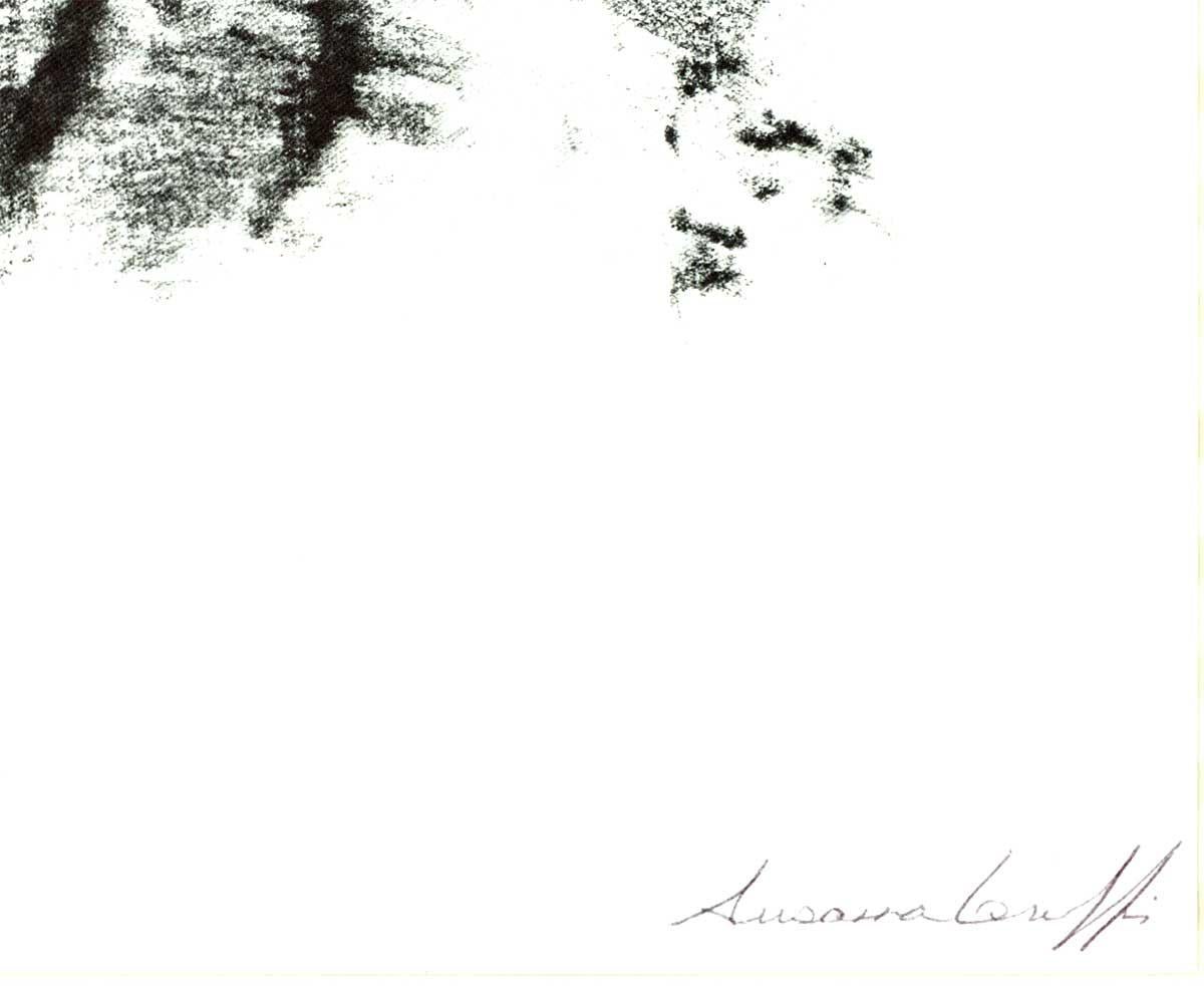 Original-Grabsteinabrieb von James Douglas Morrison (The Doors) in limitierter Auflage (Amerikanischer Realismus), Print, von Susanna Griffie