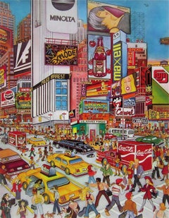 Times Square, Limited Edition Silkscreen, Susannah MacDonald