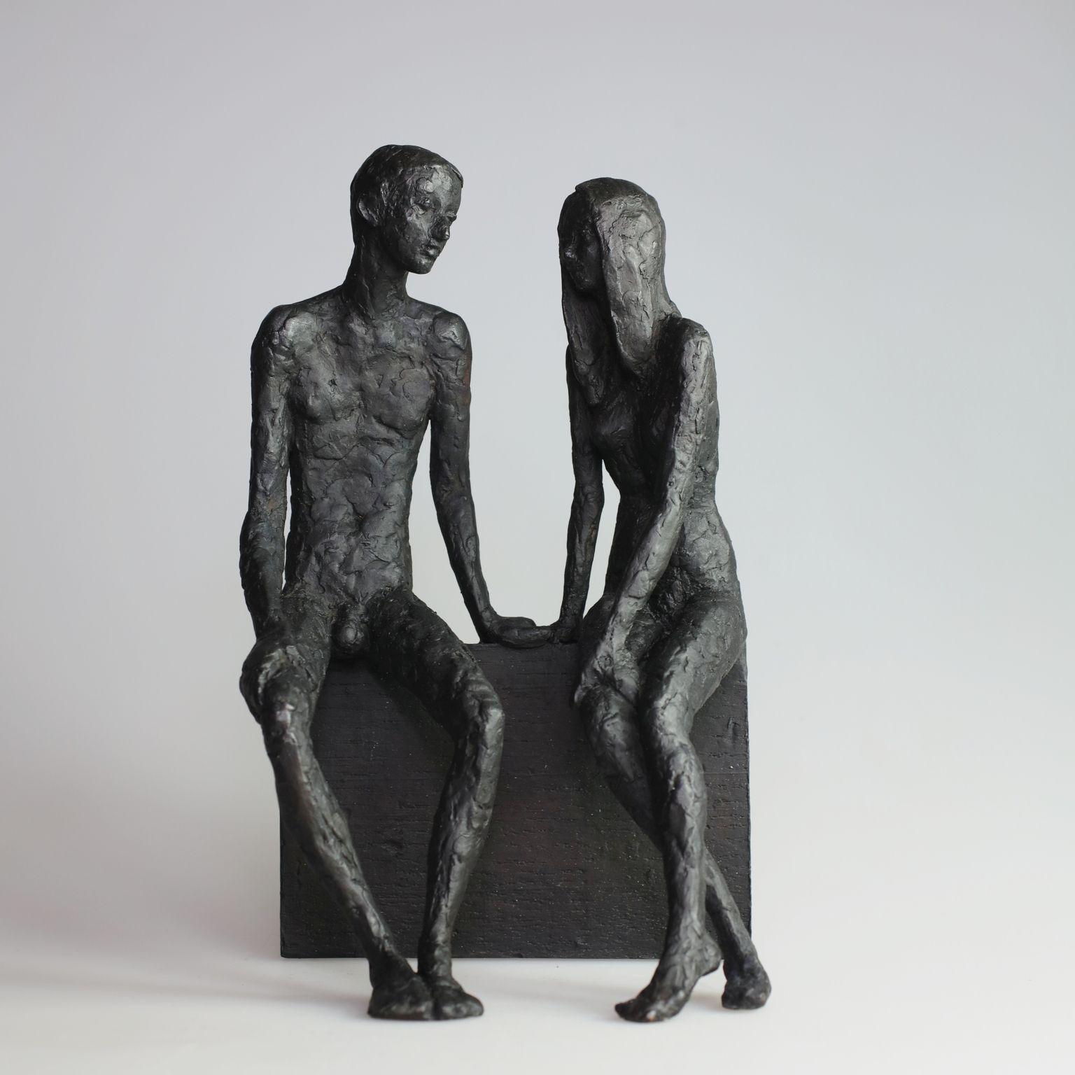 sculpture couple contemporaine