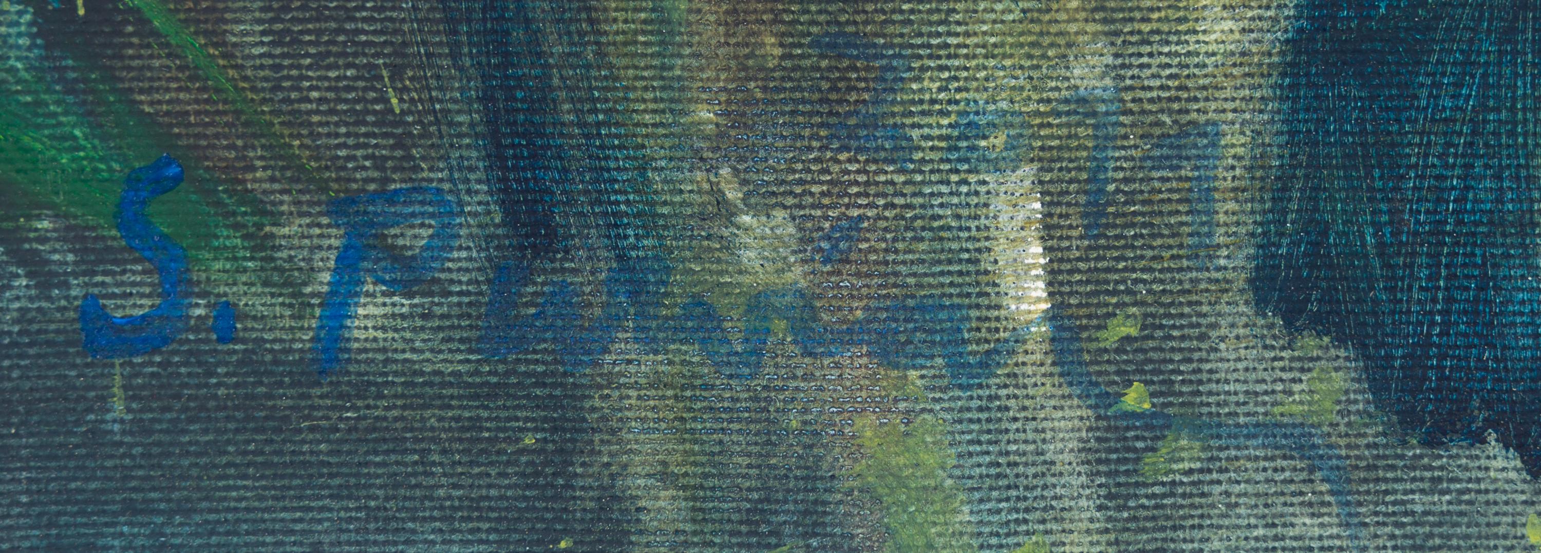 Toskana, Ginster (Zeitgenössisch), Painting, von Susanne Purviance