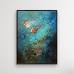 Deep Down, Susanne Winter, Acrylic on canvas, Original painting for sale