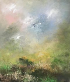 Luce fresca, Quadro originale, Paesaggio, Astratto, Nature