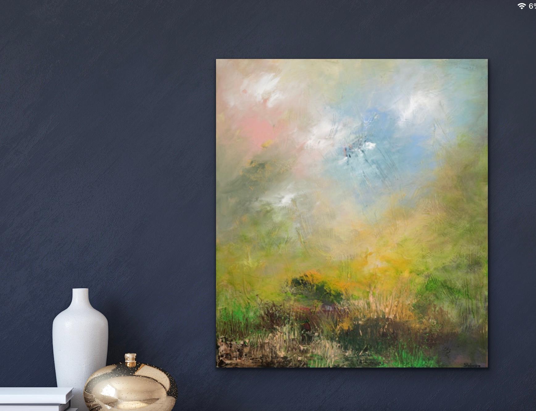 Luce fresca - Painting Espressionismo astratto di Susanne Winter