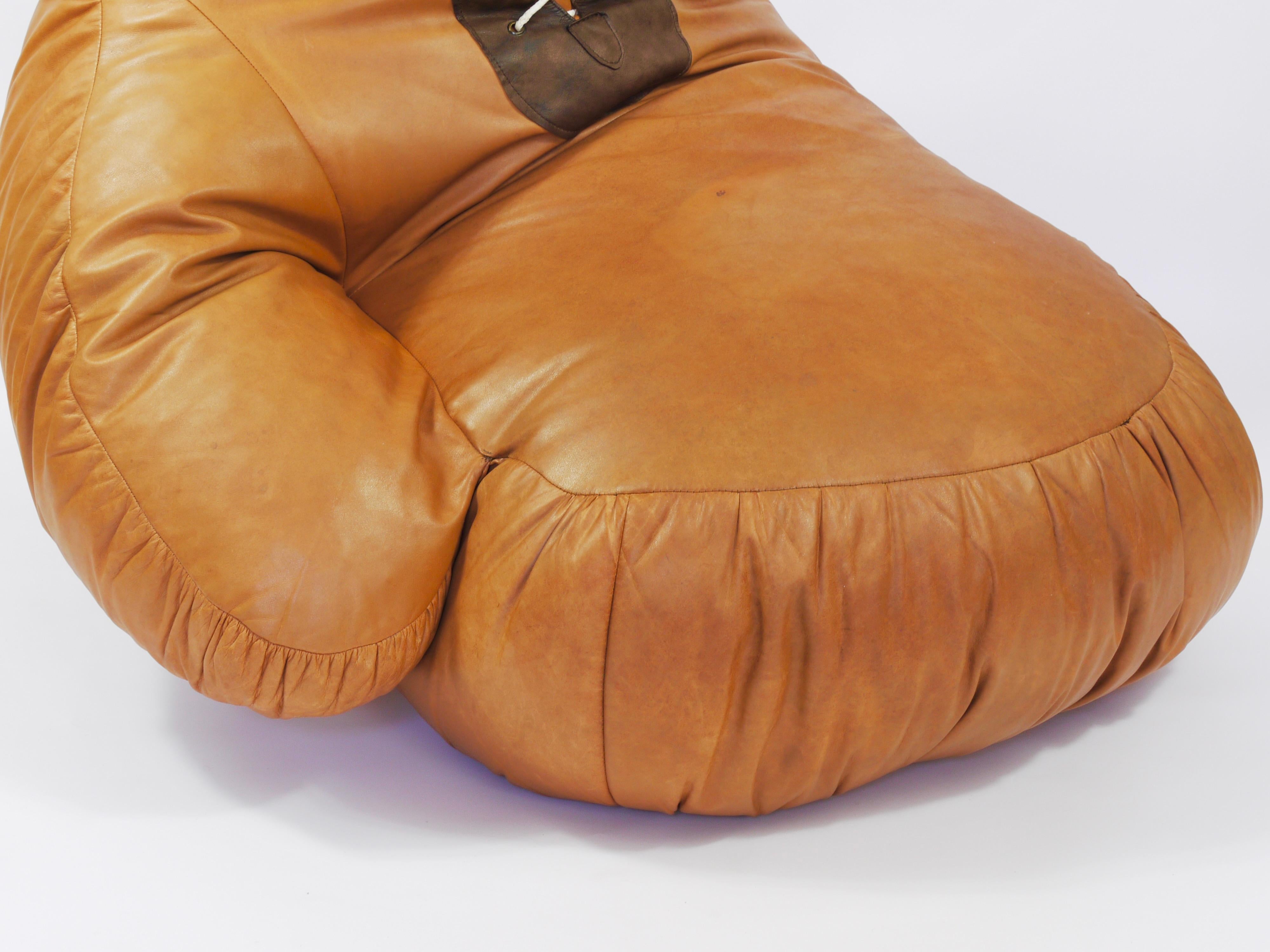Sedia a guanto da boxe Susi & Ueli Berger di De Sede, pelle, Svizzera, anni '70 in vendita 6