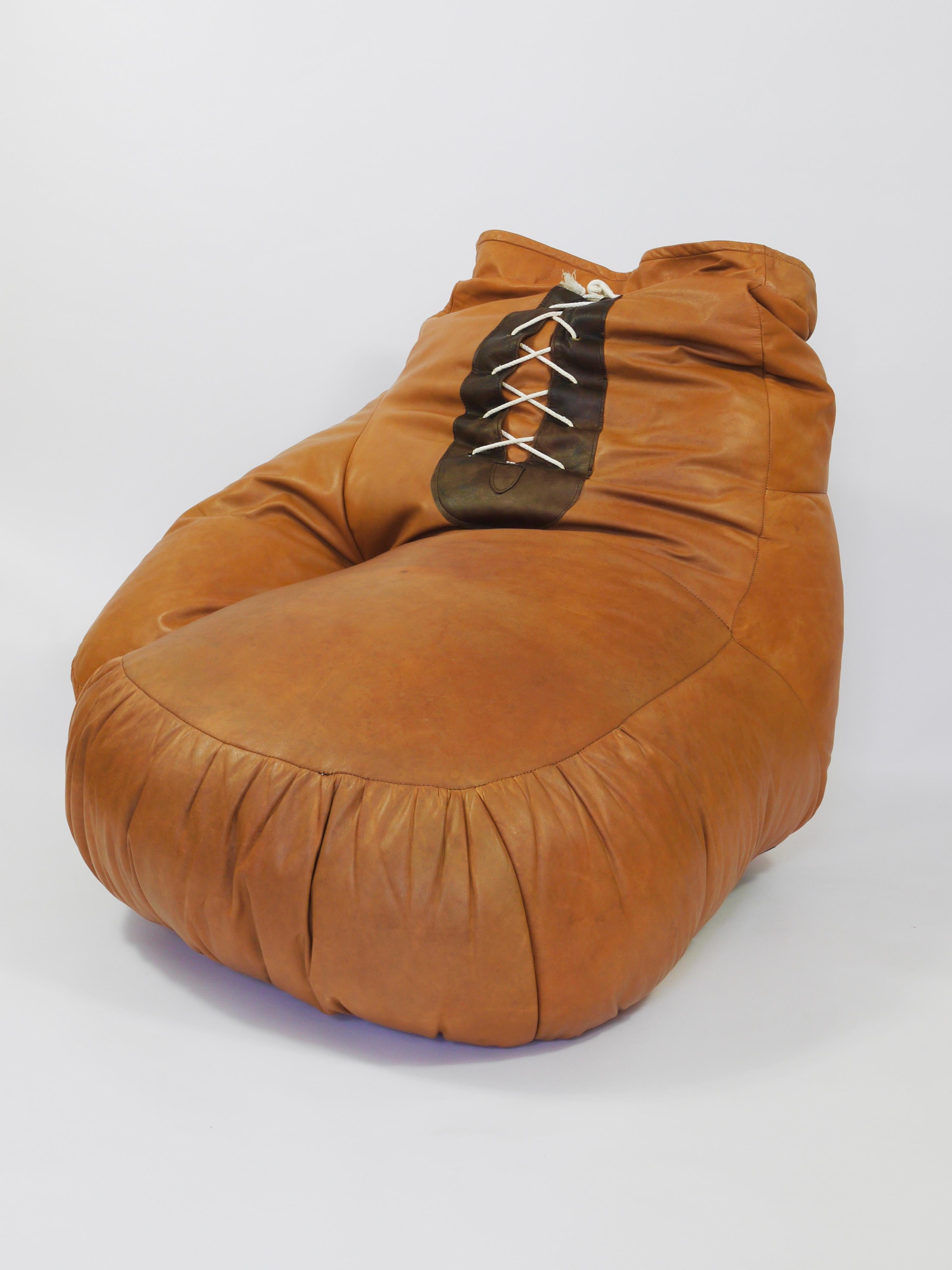 Sedia a guanto da boxe Susi & Ueli Berger di De Sede, pelle, Svizzera, anni '70 in vendita 7