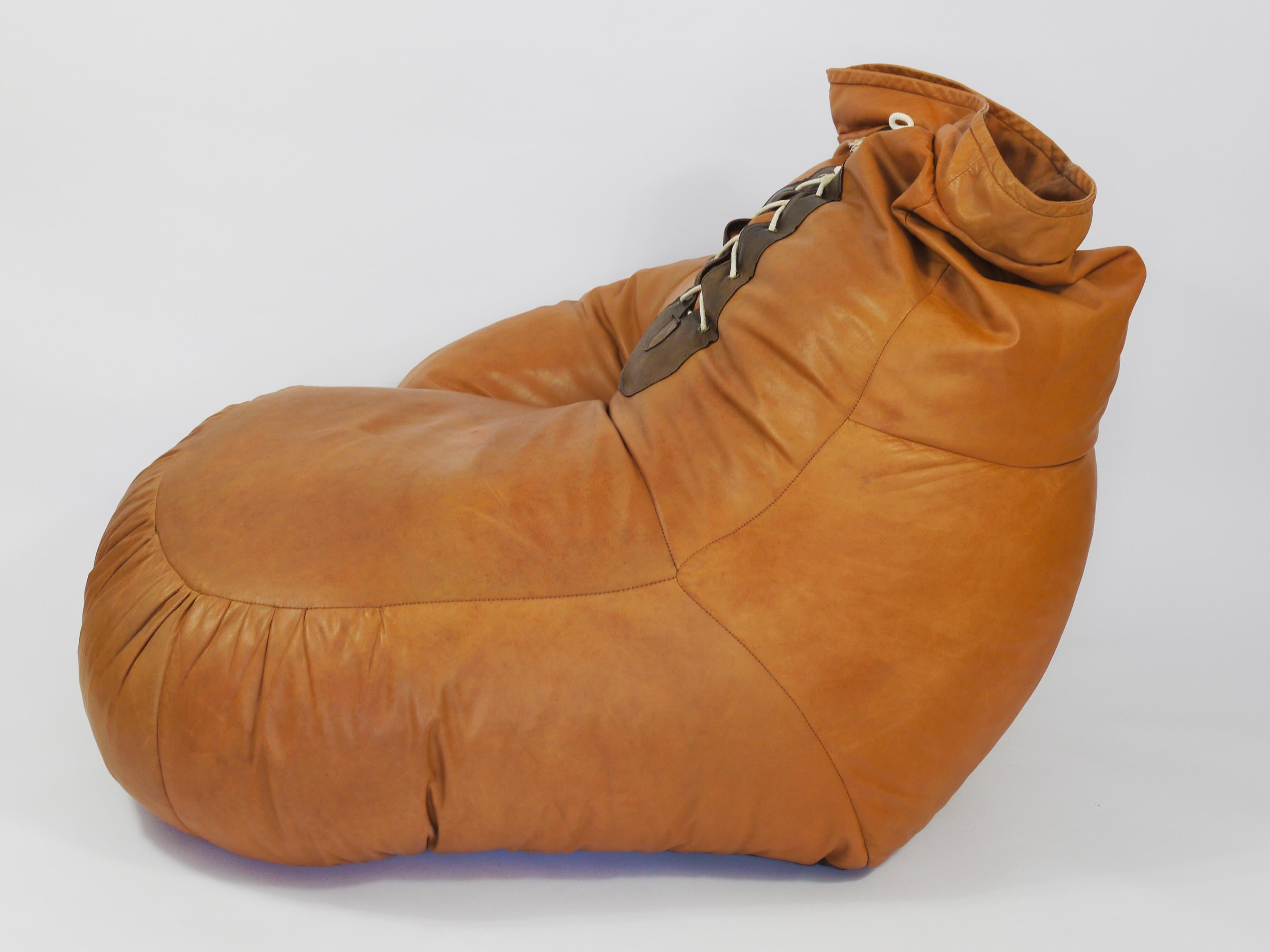 Sedia a guanto da boxe Susi & Ueli Berger di De Sede, pelle, Svizzera, anni '70 in vendita 8