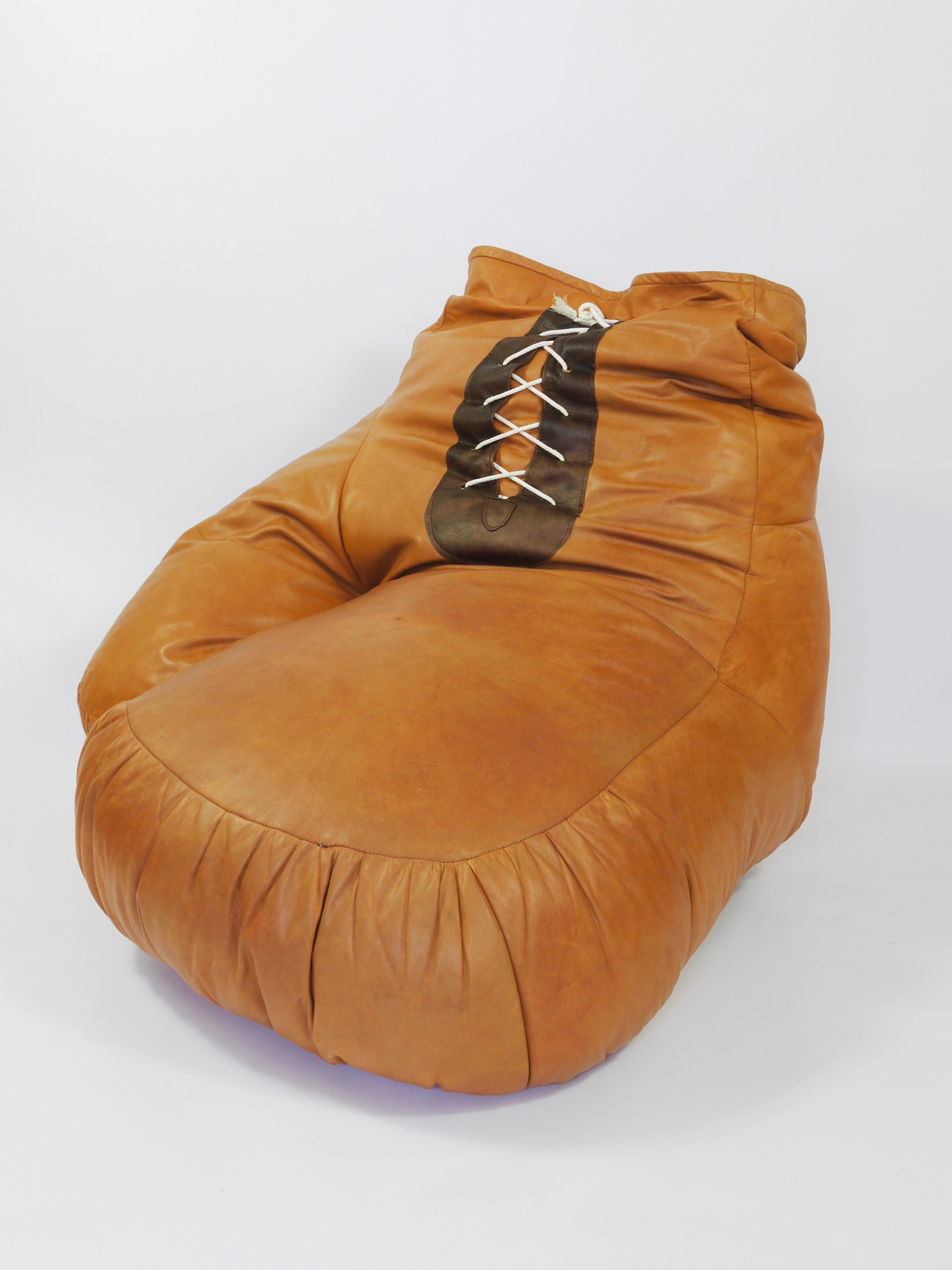 Sedia a guanto da boxe Susi & Ueli Berger di De Sede, pelle, Svizzera, anni '70 in vendita 9