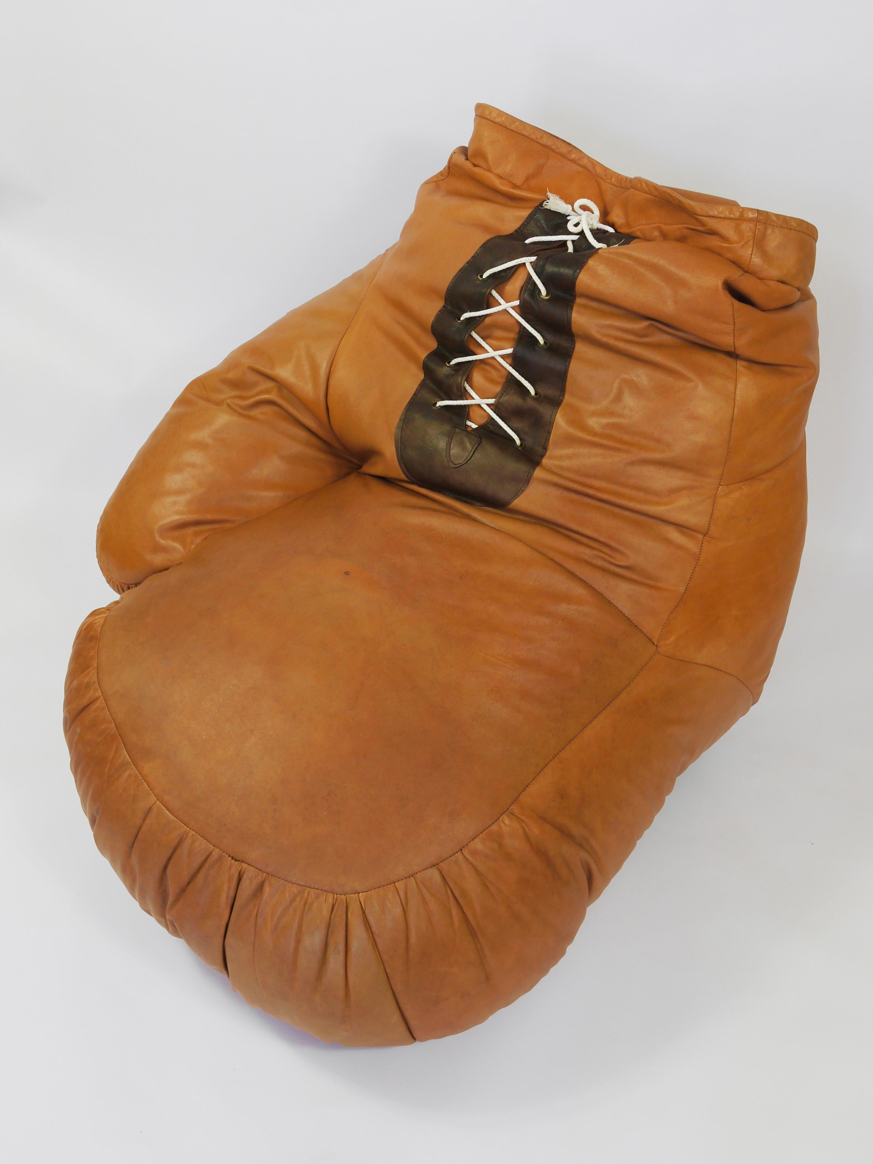 Sedia a guanto da boxe Susi & Ueli Berger di De Sede, pelle, Svizzera, anni '70 in vendita 1