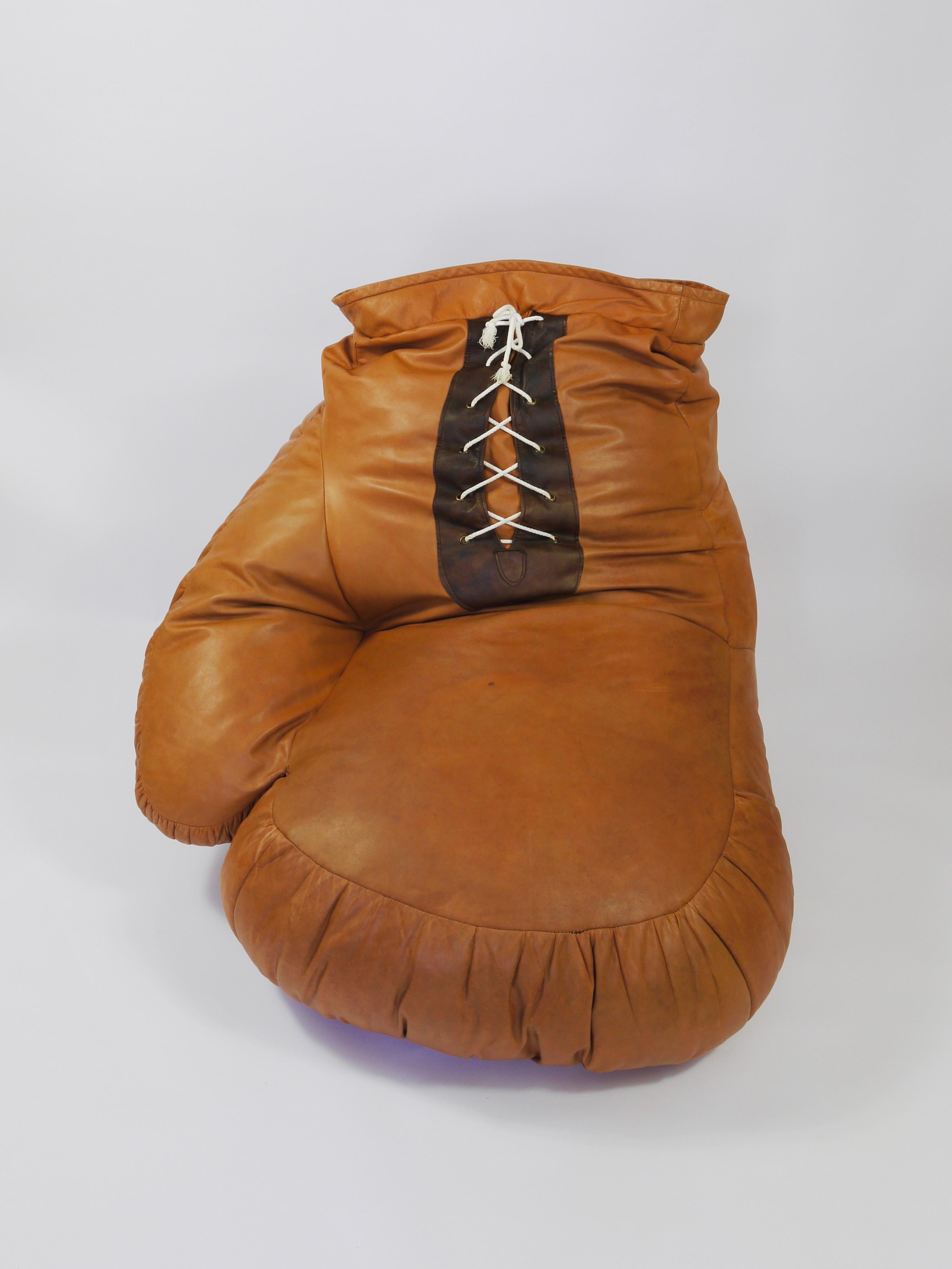 Sedia a guanto da boxe Susi & Ueli Berger di De Sede, pelle, Svizzera, anni '70 in vendita 2