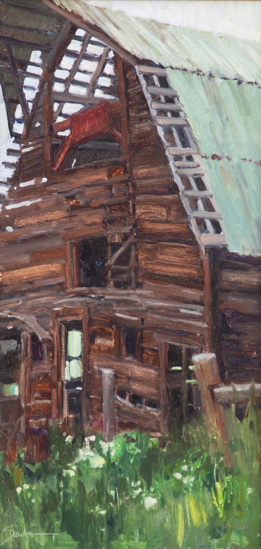 Entropie und Evolution (Impressionismus), Painting, von Susie Hyer