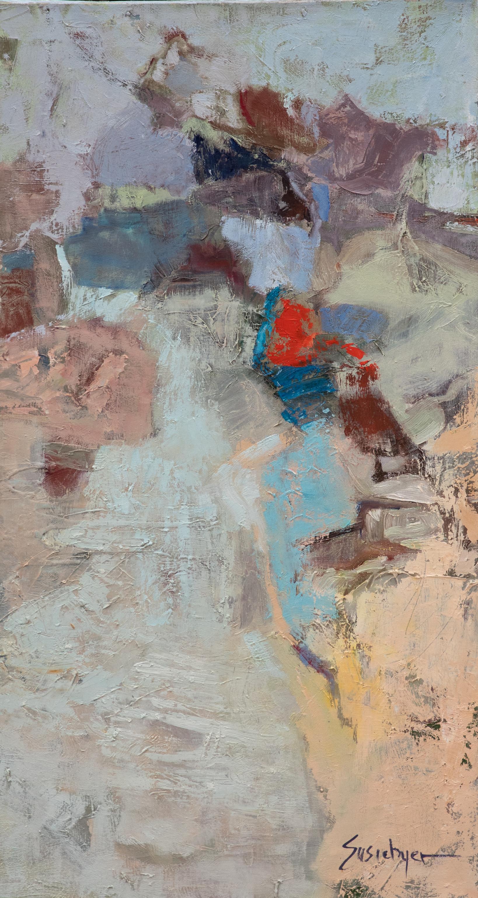 Lagune – Painting von Susie Hyer
