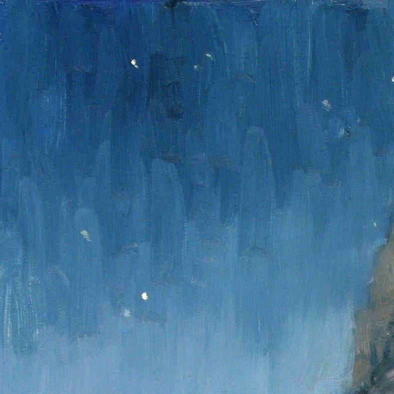« Rock All Night » (2012) par Susie Hyer, huile originale sur panneau de lin en vente 7