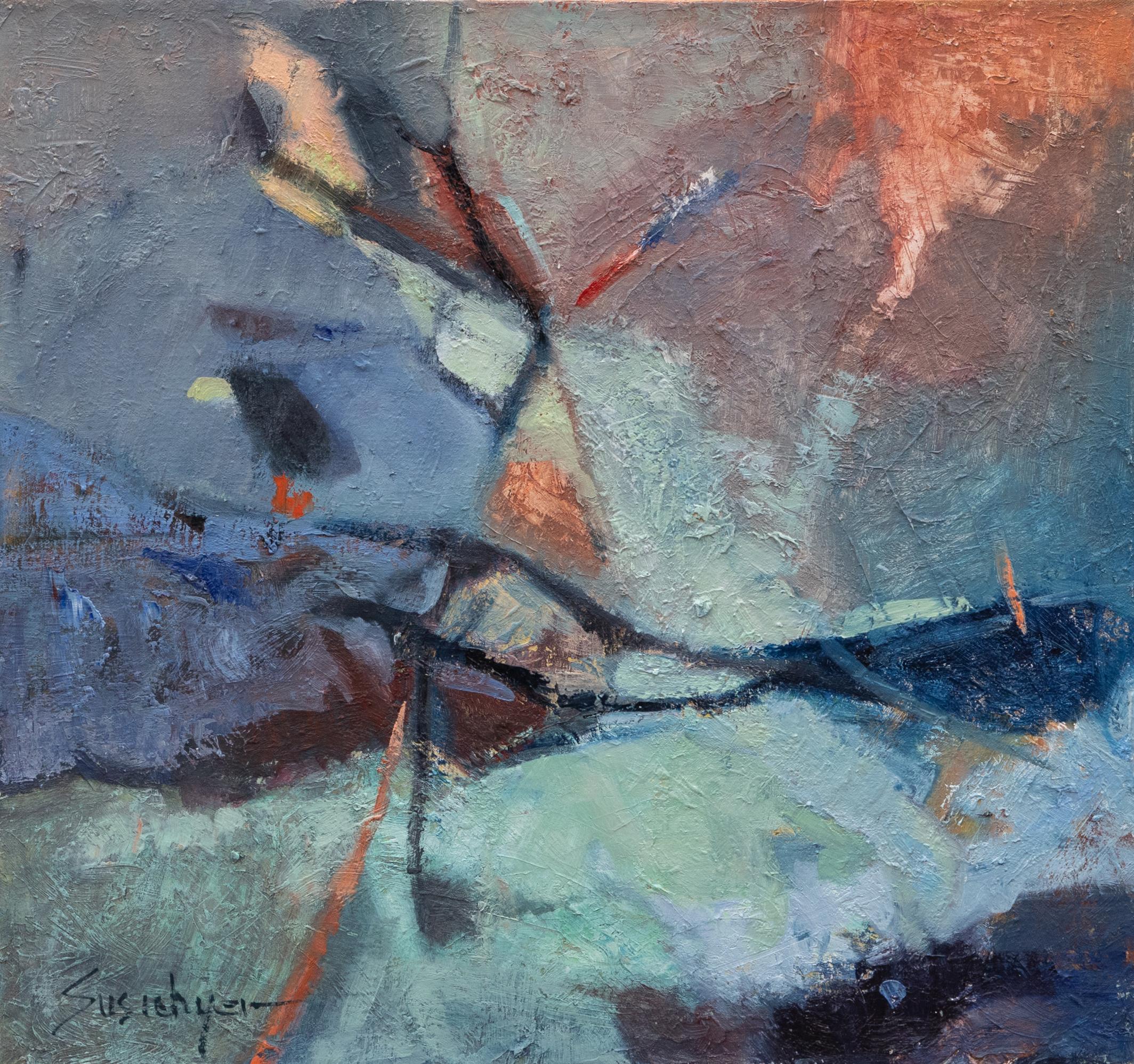 Wasserpark – Painting von Susie Hyer