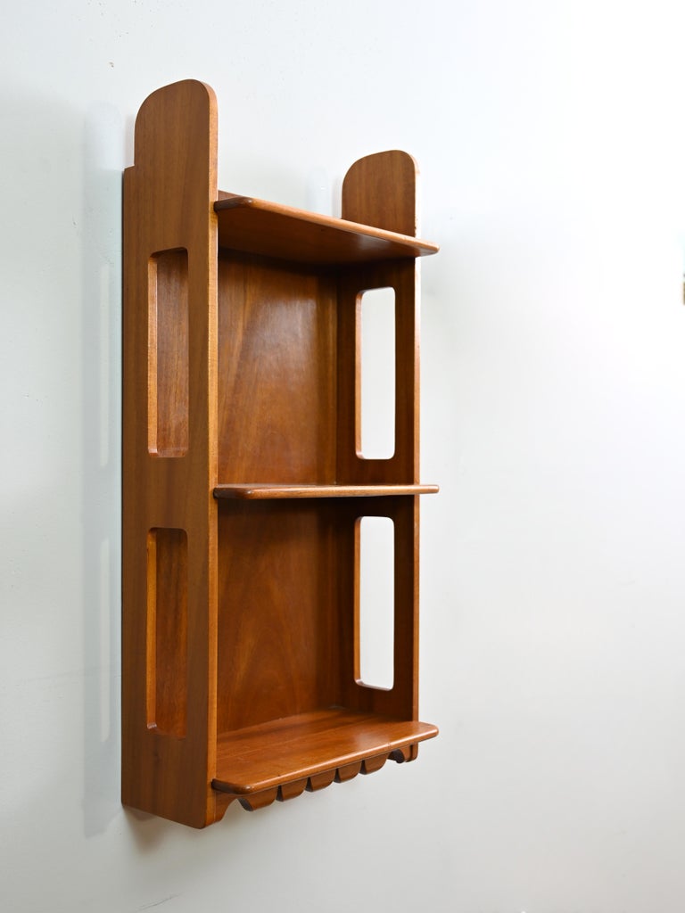 Suspended Bookcase Designed by Josef Frank Produced by Svenskt Tenn in the  1950s For Sale at 1stDibs