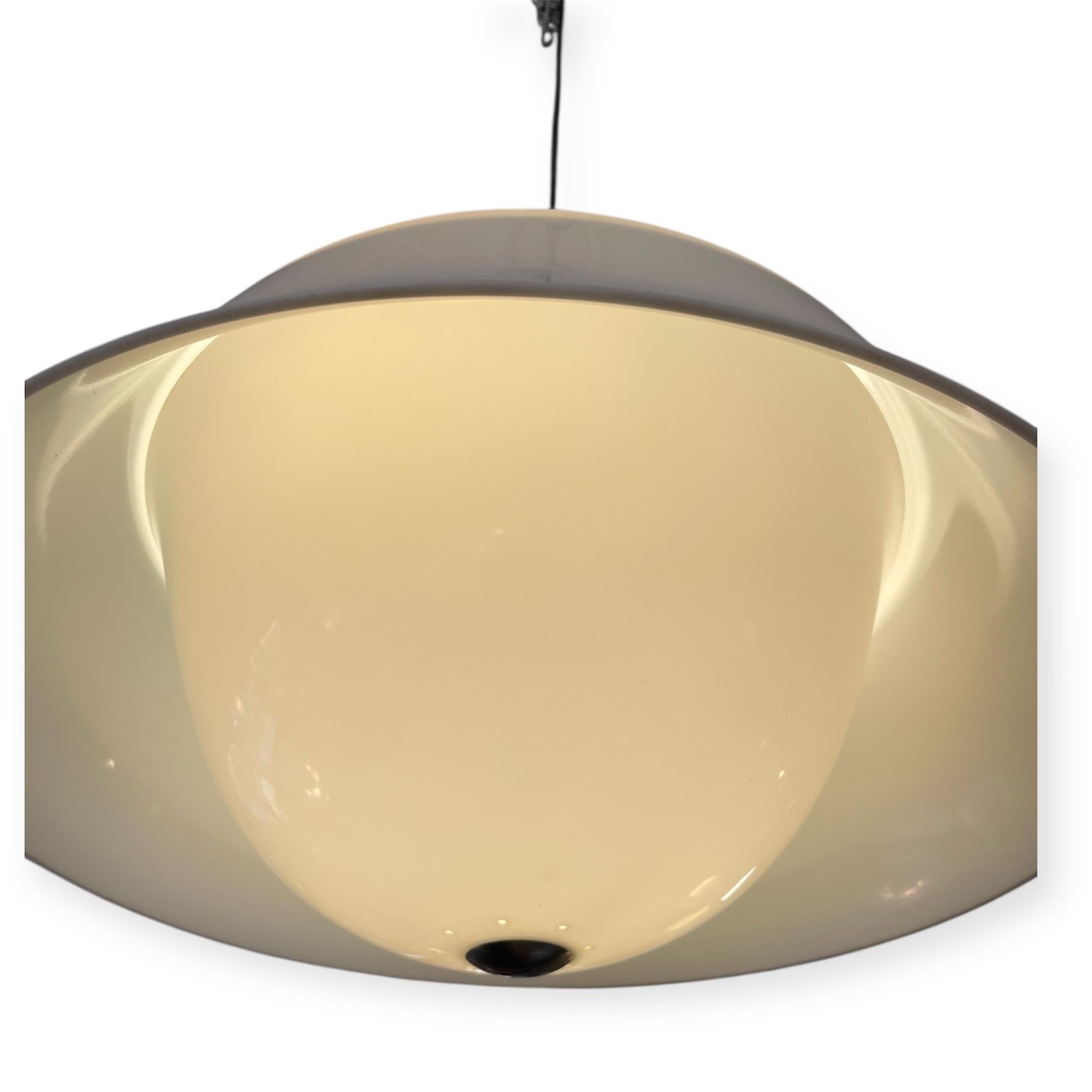 Abgehängte Leuchte von Eugenio Gentili für Kartell, 1960er Jahre im Zustand „Gut“ im Angebot in Brussel, BE