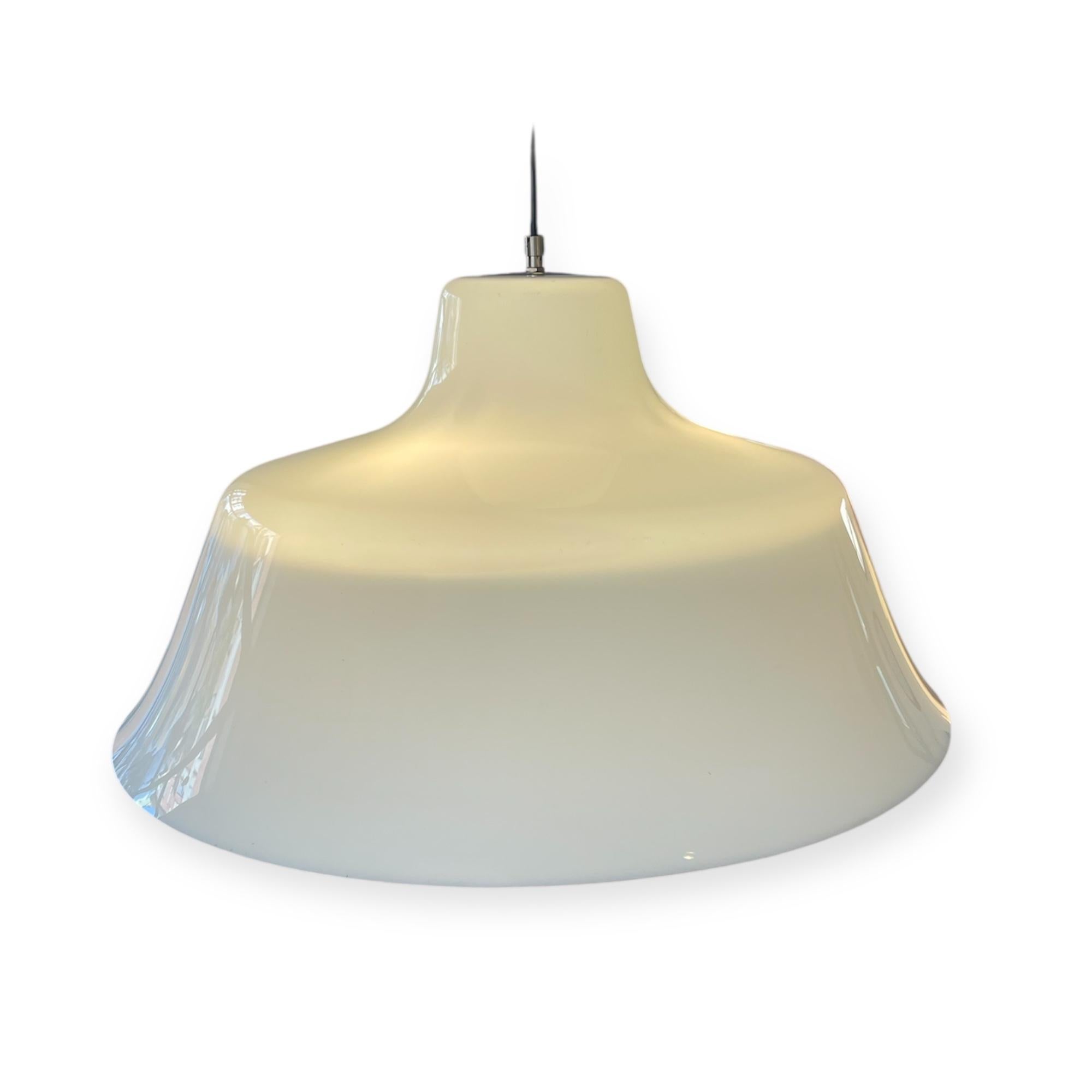 Abgehängte Leuchte von Eugenio Gentili für Kartell, 1960er Jahre (Chrom) im Angebot