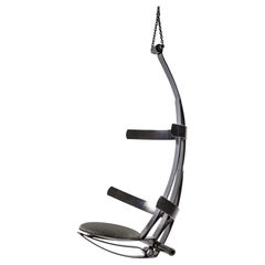 Chaise longue à suspension post-industrielle et moderniste « SUSPENSION 8 » de Joe Moran