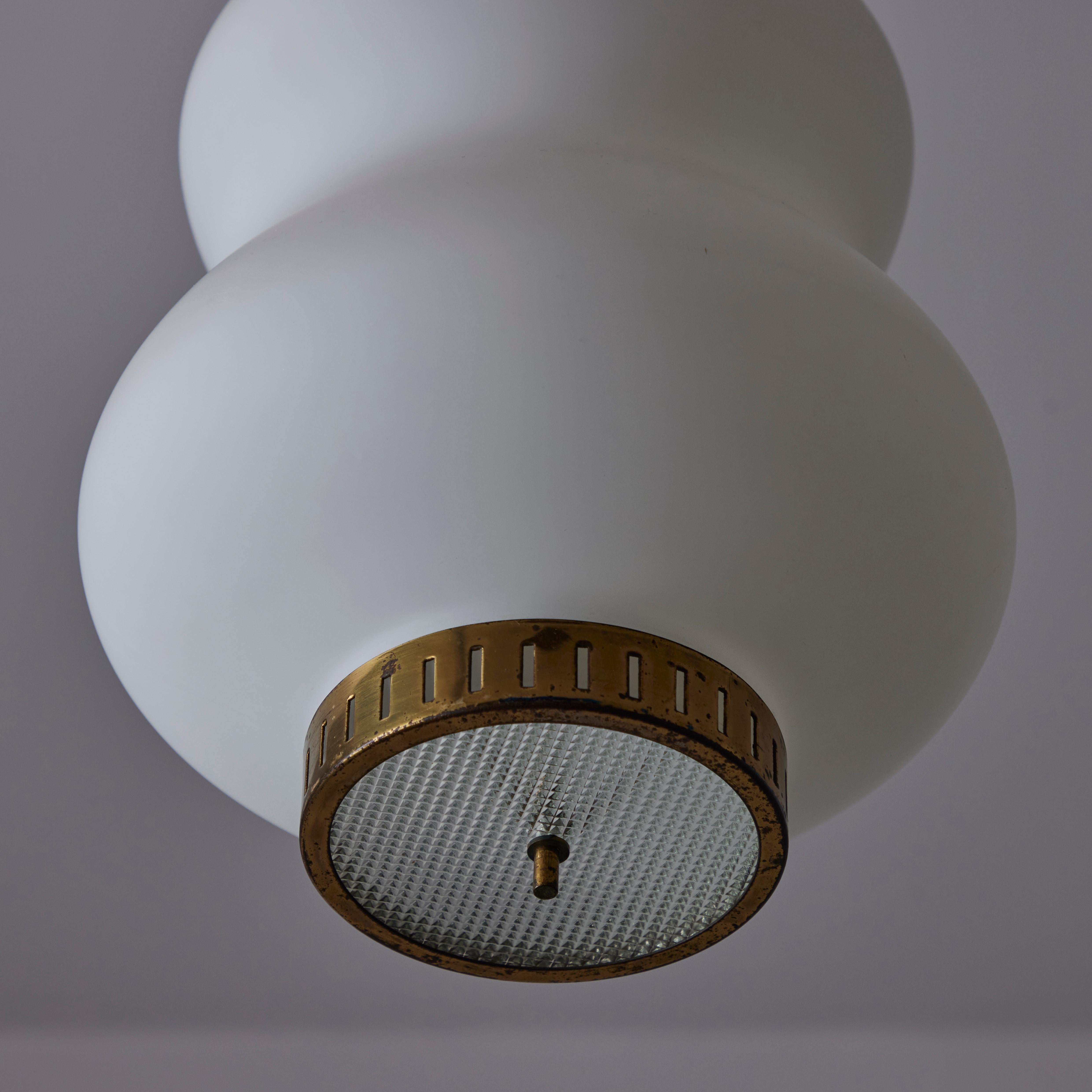 Mid-20th Century Suspension Ceiling Light by Stilnovo
