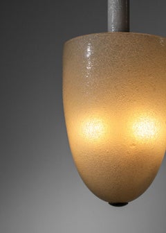 Suspension chandelier attributed to tomaso buzzi venini murano