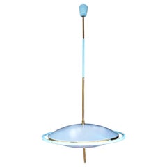 Lampe à suspension attribuée à Oscar Torlasco pour Stilux