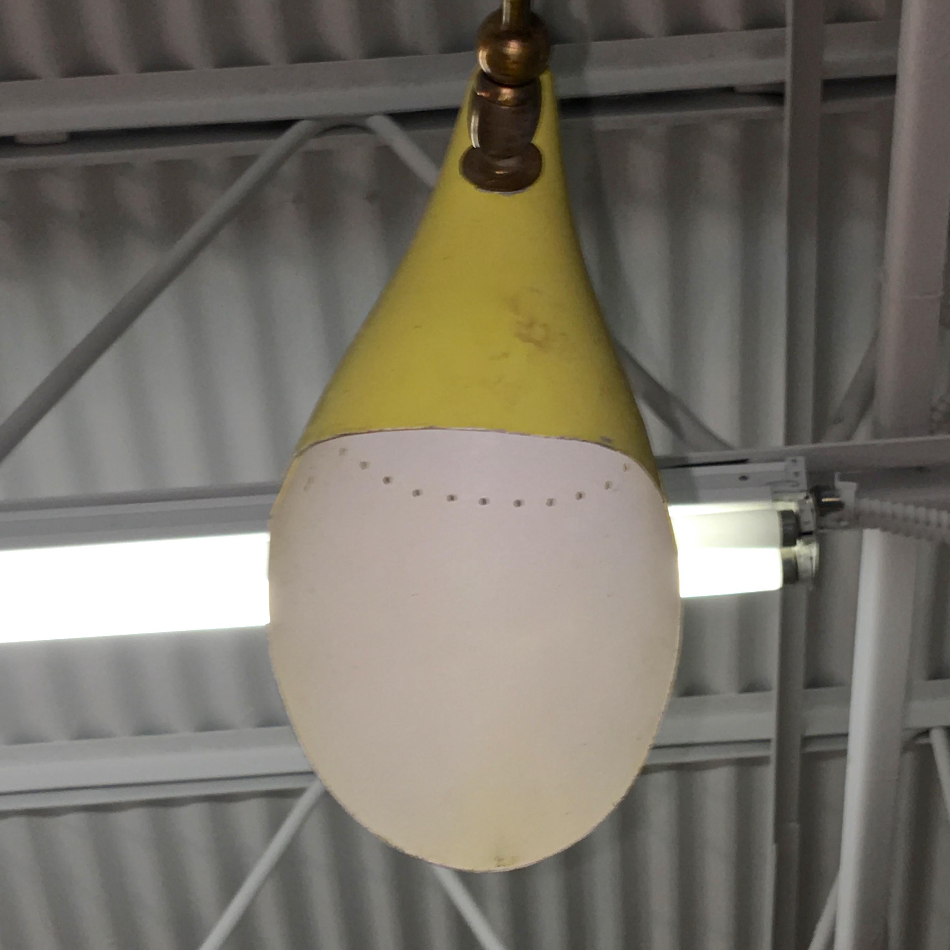 Suspension Lamp by Oscar Torlasco for Lumen, Milano For Sale 3