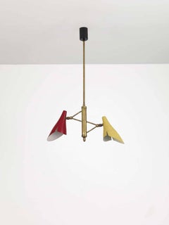 Suspension Lamp by Oscar Torlasco for Lumen, Milano