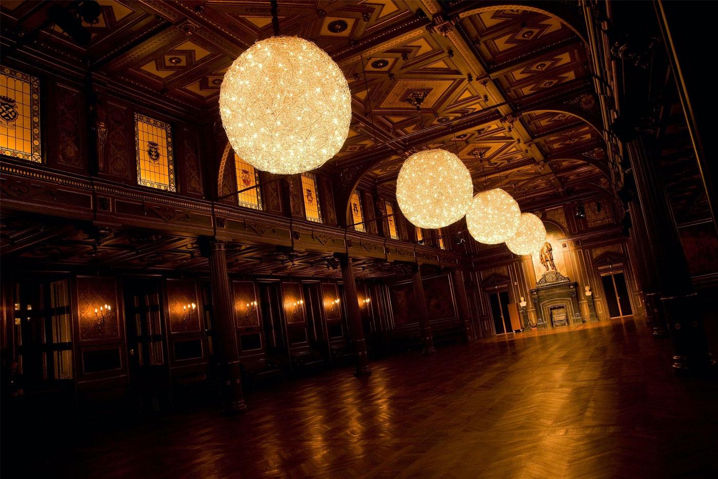 Lampada a sospensione Catellani & Smith Fil de Fer - Alluminio - Ø 50 cm 19,69 pollici in vendita 2