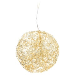 Suspension lamp Catellani & Smith Fil de Fer - Gold - Ø 50 cm 19.69 inch