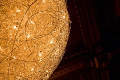 Suspension Catellani & Smith Fil de Fer - Or - Ø 70 cm 27.56 inch