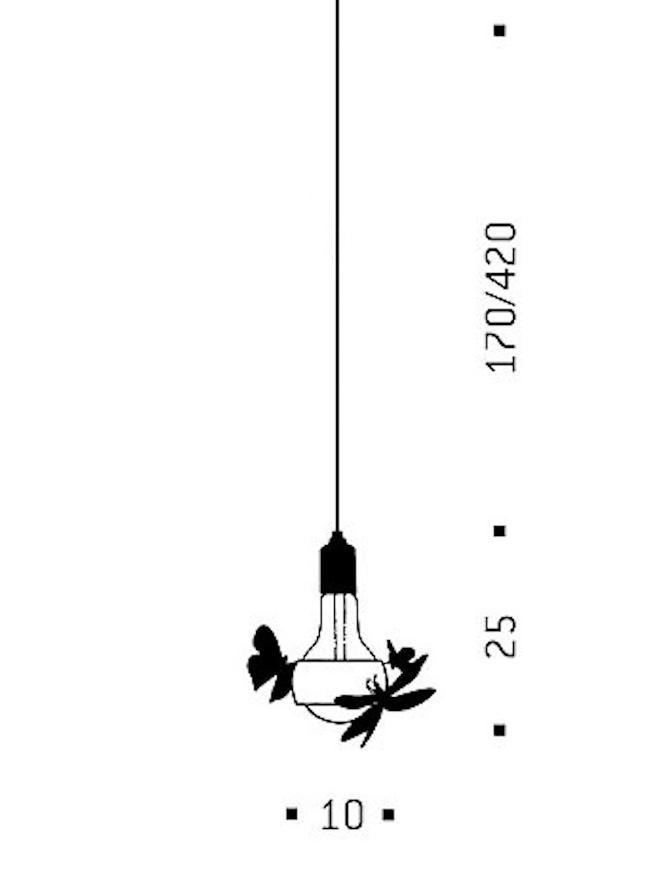 Suspension lamp Ingo Maurer Johnny B. Butterfly In condizioni Nuovo in vendita a Alcamo, IT