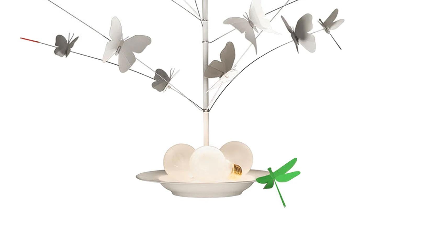 Tedesco Lampada a sospensione Ingo Maurer La Festa delle Farfalle in vendita