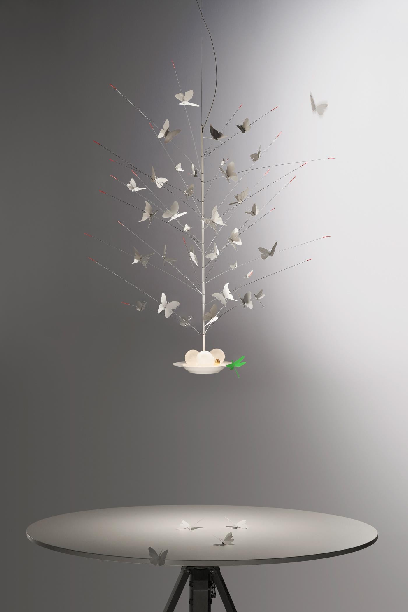 XXI secolo e contemporaneo Lampada a sospensione Ingo Maurer La Festa delle Farfalle in vendita