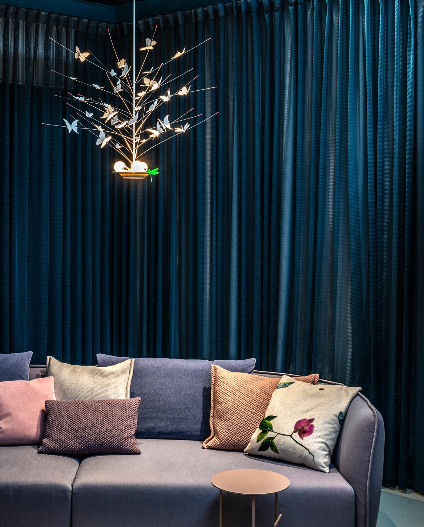 Lampada a sospensione Ingo Maurer La Festa delle Farfalle in vendita 1