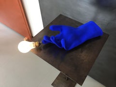 Suspension lamp Ingo Maurer Luzy - Blue