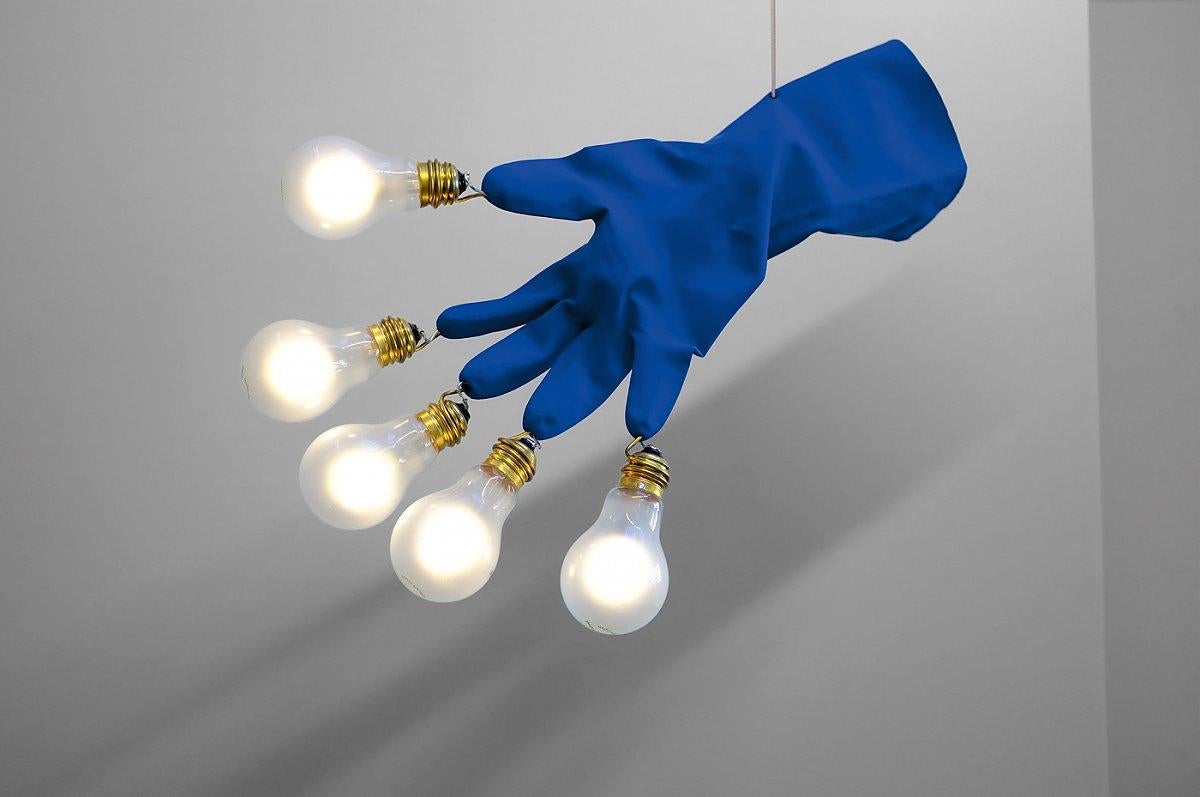 Lámpara de suspensión Ingo Maurer Luzy Take Five Alemán en venta