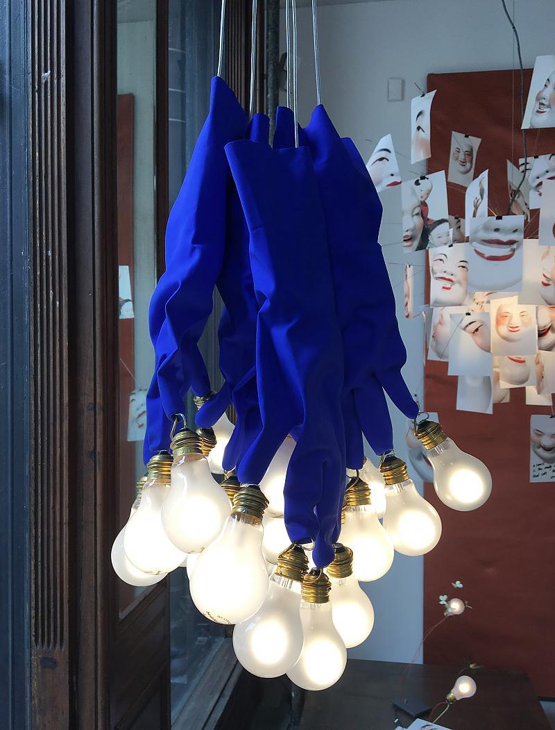 Lámpara de suspensión Ingo Maurer Luzy Take Five en Nuevo estado para la venta en Alcamo, IT