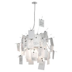 Lampada a sospensione Ingo Maurer Zettel
z 6 - 80 cm 31,5 pollici